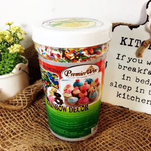 Kẹo trang trí hạt màu sắc PremierWin 500g